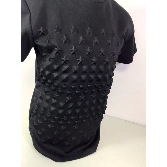 Bleeker and Mercer Embossed Star T Shirt Top Mens Small New - Picture 5 of 10